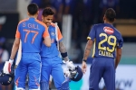 India Vs Sri Lanka tie, India Vs Sri Lanka tie, india beats sri lanka in a superover thriller, Bats