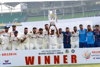 India Seals The Test Series Against Bangladesh