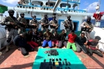 Indian Navy ship serves, Indian Navy ship, indian navy ship rescues vessel with 19 pakistani nationals, Red sea