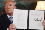 Trump stops on Iran deal, Trump stops on Iran deal, india closely watches trump s move on iran nuclear deal, Indian government officials Trump stops on Iran deal, Trump stops on Iran deal, india closely watches trump s move on iran nuclear deal, Indian government officials