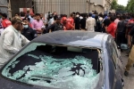 attack, stock exchange, four gunmen attacked pakistani stock exchange in karachi, Stock exchange