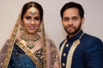Saina Nehwal twitter, Saina Nehwal, parupalli kashyap saina nehwal hosts a grand reception, Velvet