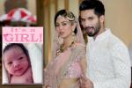 Shahid Kapoor baby, Shahid Kapoor, shahid and mira blessed with a baby girl, Mira rajput