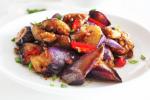 Brinjal recipe, Brinjal recipe, tasty stir fried brinjal, Brown rice pulao
