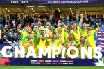 T20 World Cup 2021 Final scoreboard, T20 World Cup 2021 Final scores, t20 world cup 2021 final australia beat new zealand, David warner