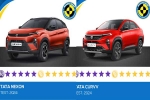 Tata Curvv, Tata Nexon and Curvv rating, tata nexon and curvv score 5 stars in bharat ncap crash tests, Safari