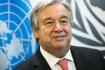 Secretary General on Climate change, WMO data 4 warmest years, un secretary general antonio guterres calls for urgent climate action, International organisations