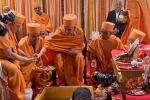 baps temple in uae, baps temple in uae, foundation stone laid for first hindu temple in abu dhabi, Baps
