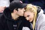 sophie turner, joe jonas and sophie turner, joe jonas and sophie turner get married in a private ceremony in las vegas, Nick jonas