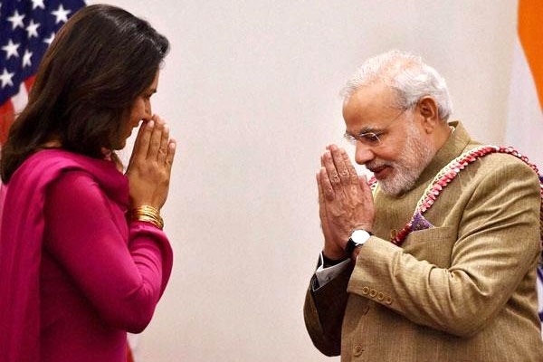 ‘Namaste... and Sorry’: Tulsi Gabbard’s Message to PM Modi