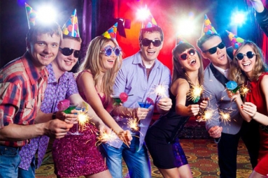 Annual Celebrity Style New Year's Eve 2017