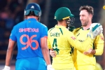 India match updates, Australia vs india updates, australia won by 66 runs in the third odi, Rajkot