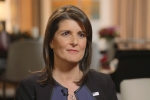 Haley, Nikki Haley, haley says trump s unpredictable nature helped her get job done at un, Jamal khashoggi