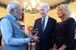 Narendra Modi latest updates, Narendra Modi latest, narendra modi gifts 75 carat diamond to jill biden, I am kalam