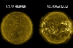 maximum, 11 years, the new solar cycle begins and it s likely to disturb activities on earth, Solar eclipse