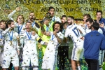 Real Madrid, Kashima, real madrid clinches its 3rd title this year, Champions league Real Madrid, Kashima, real madrid clinches its 3rd title this year, Champions league
