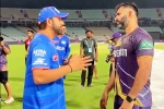 Rohit Sharma latest updates, KKR Coach, rohit sharma s unfiltered chat with kkr coach breaks internet, Viral video Rohit Sharma latest updates, KKR Coach, rohit sharma s unfiltered chat with kkr coach breaks internet, Viral video