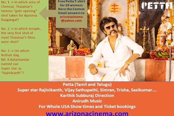 Arizona Cinema Celebrates Release of 'Petta' Movie