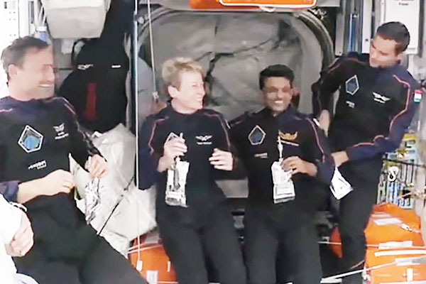 Shubhanshu Shukla Reaches Space Station